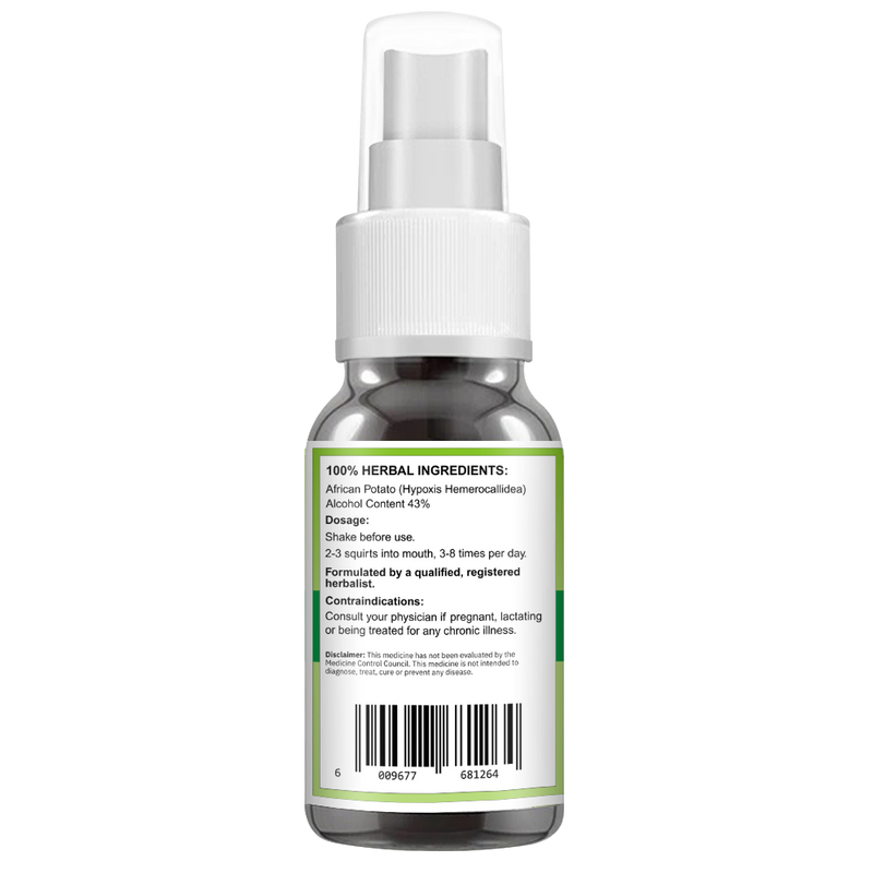 African Potato Spray (Hypoxis Hemerocallidea) 50ml