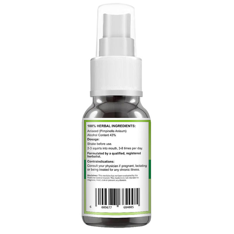 Aniseed Spray (Pimpinella Anisum) 50ml