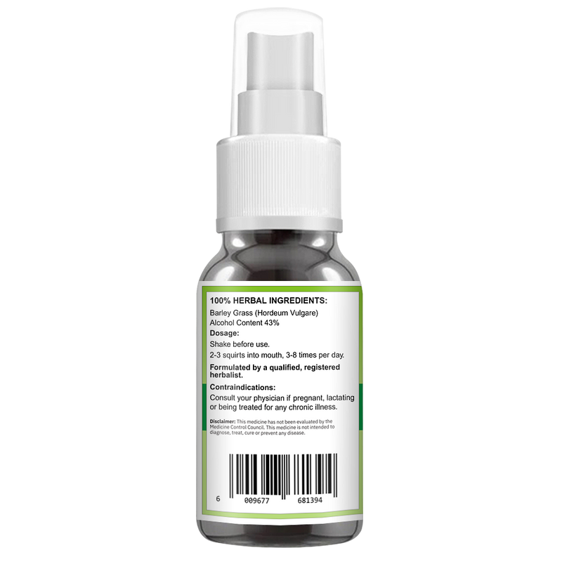 Barley Grass Spray (Hordeum Vulgare) 50ml