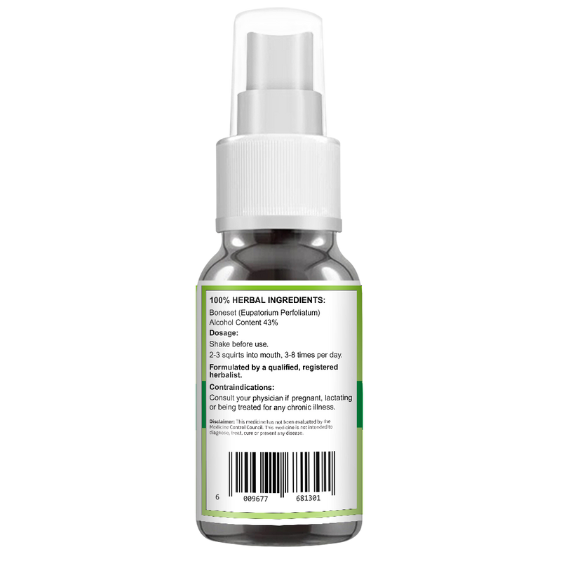 Boneset Spray (Eupatorium Perfoliatum) 50ml