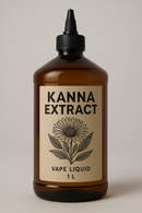 Premium Kanna Vape Liquid (5% Alkaloids) | High Mesembrine | per Litre
