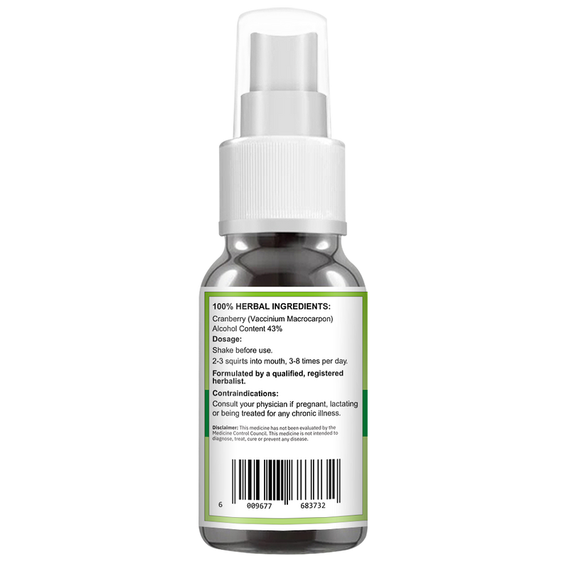 Cranberry Spray (Vaccinium Macrocarpon) 50ml