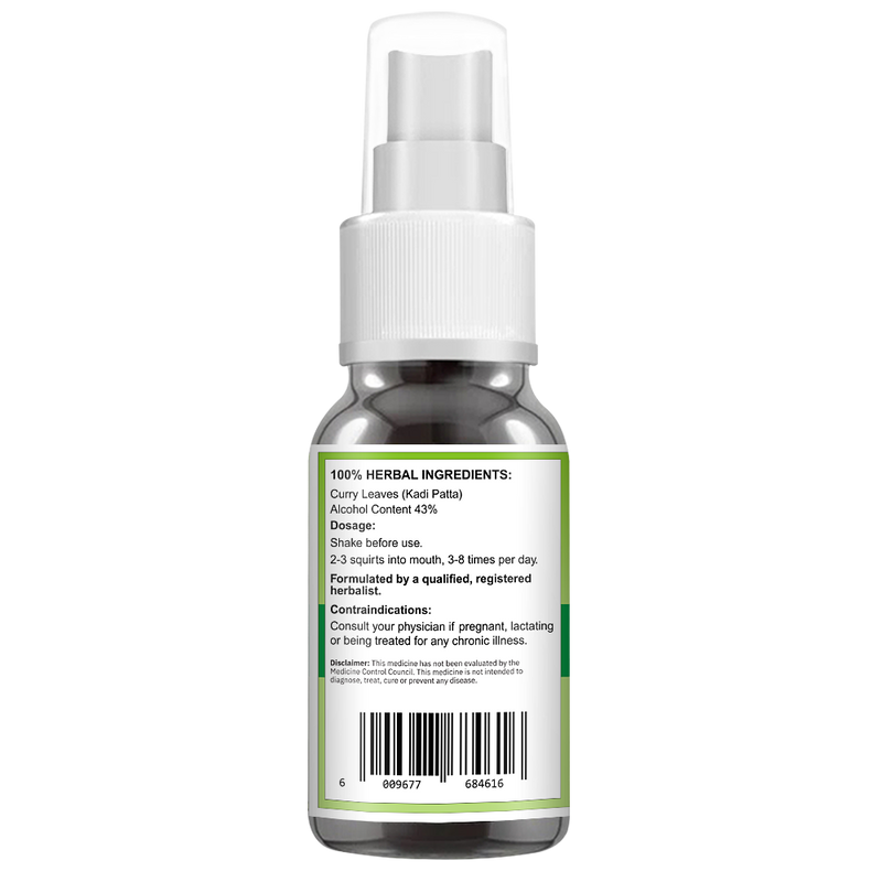 Curry Leaf Spray (Kadi Patta) 50ml