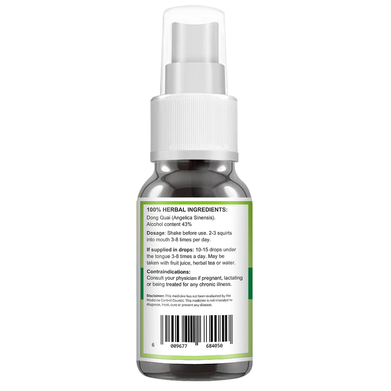 Dong Quai Spray (Angelica Sinensis) 50ml