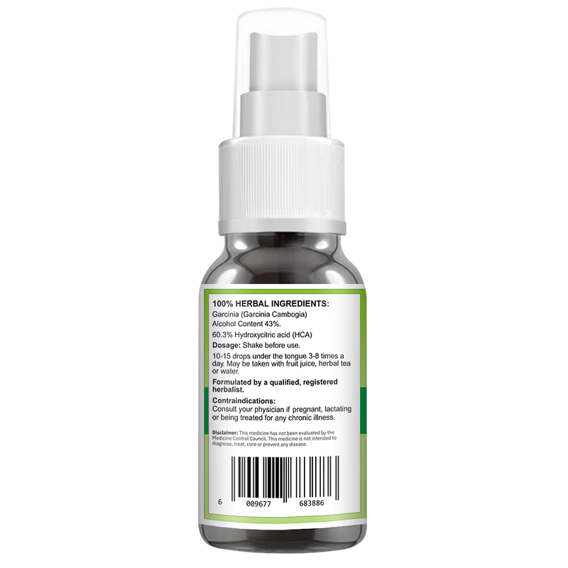Garcinia Cambogia Spray (60.3% Hydroxycitric Acid (HCA) 50ml