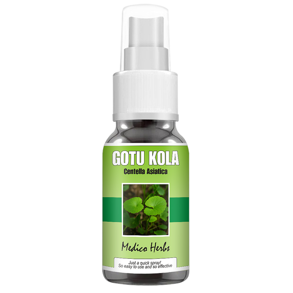 Gotu Kola Spray (Centella Asiatica) Pennywort 50ml