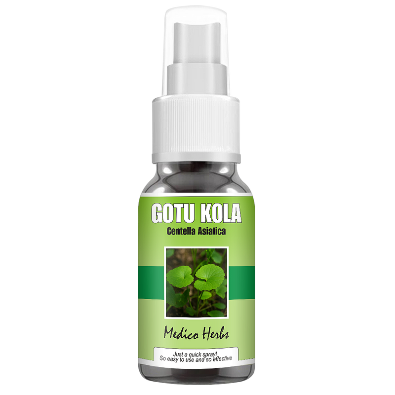 Gotu Kola Spray (Centella Asiatica) Pennywort 50ml