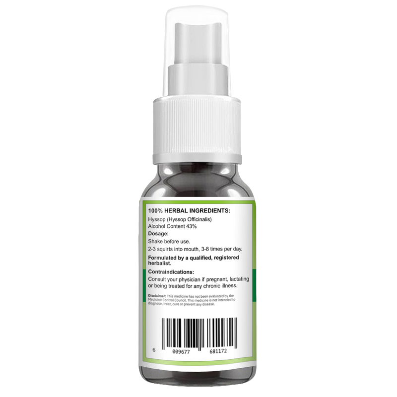 Hyssop Spray (Hyssopus Officinalis) 50ml