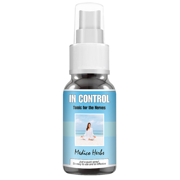 In Control Stress Anxiety Natural Nerve Spray 50ml