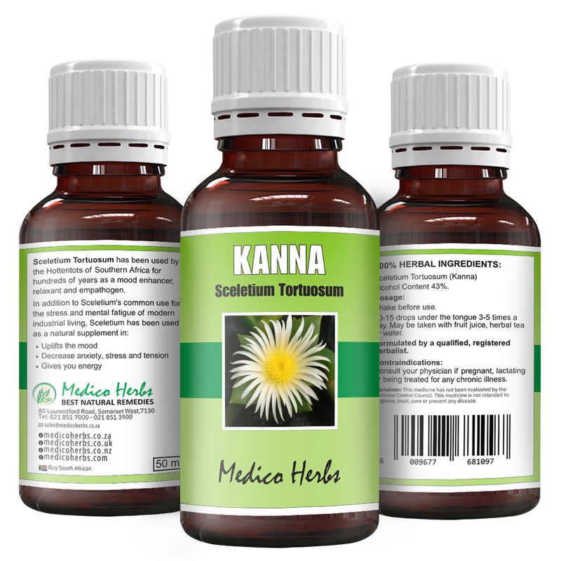 Kanna Calming Drops (Sceletium Tortuosum) 50ml
