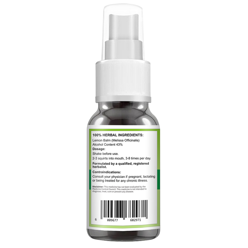 Lemon Balm Spray (Melissa Officinalis) 50ml