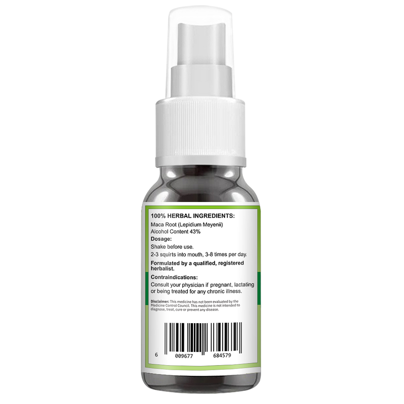 Macca Root Spray (Lepidium Meyenii) 50ml