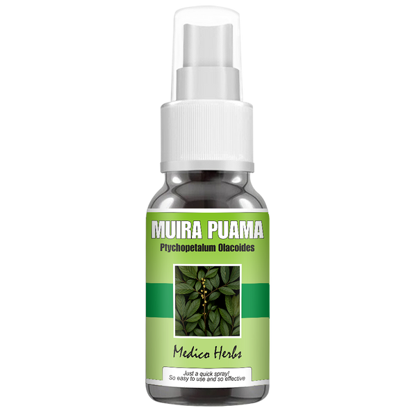 Muira Puama Spray (Ptychopetalum Olacoides Potency Wood) 50ml