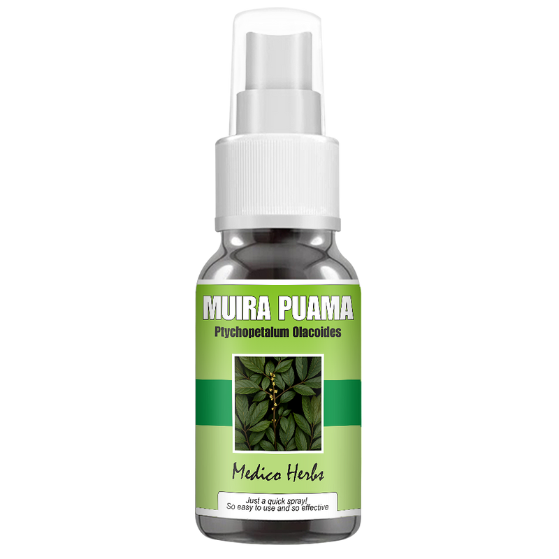 Muira Puama Spray (Ptychopetalum Olacoides Potency Wood) 50ml