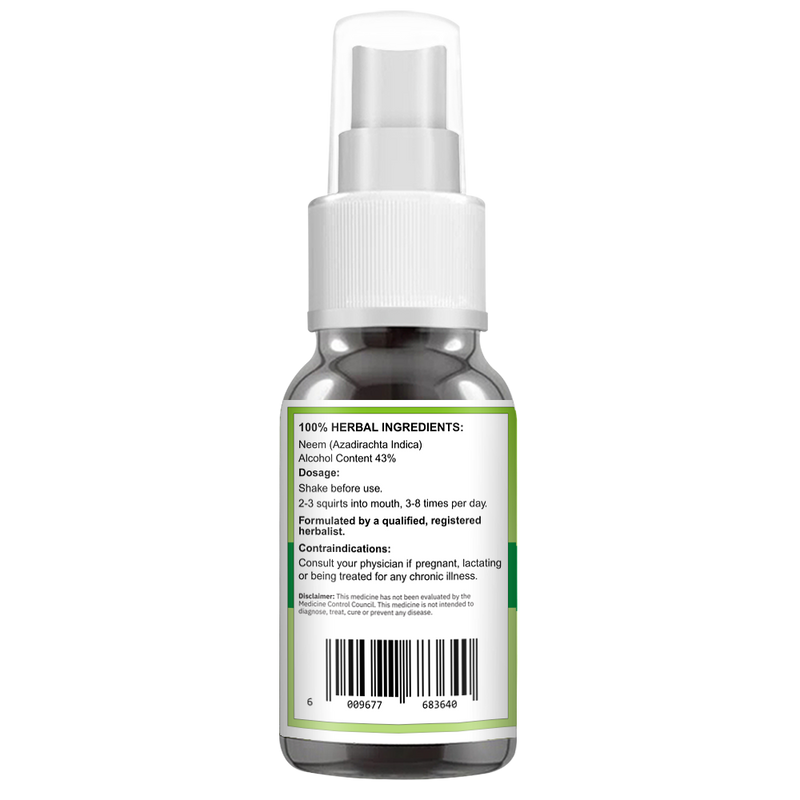 Neem Spray (Azadirachta Indica) 50ml