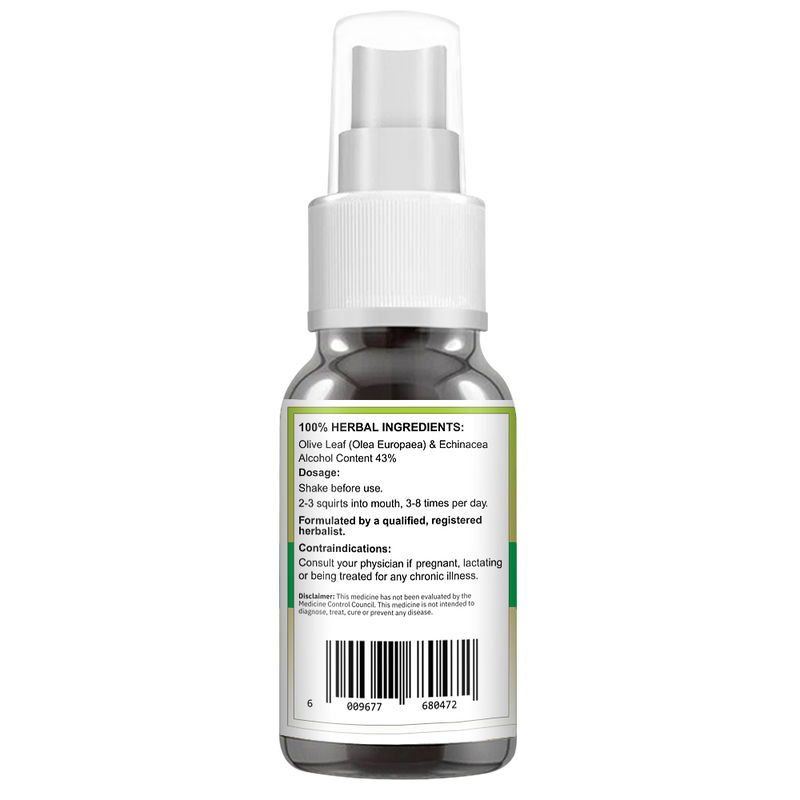 Olive Leaf & Echinacea Spray 50ml