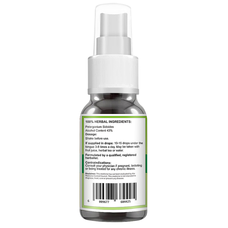 Pelargonium Sidoides (Umckaloabo) Spray 50ml