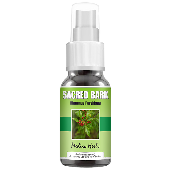 Sacred Bark Spray (Rhamnus Purshiana) Cascara Segrada 50ml