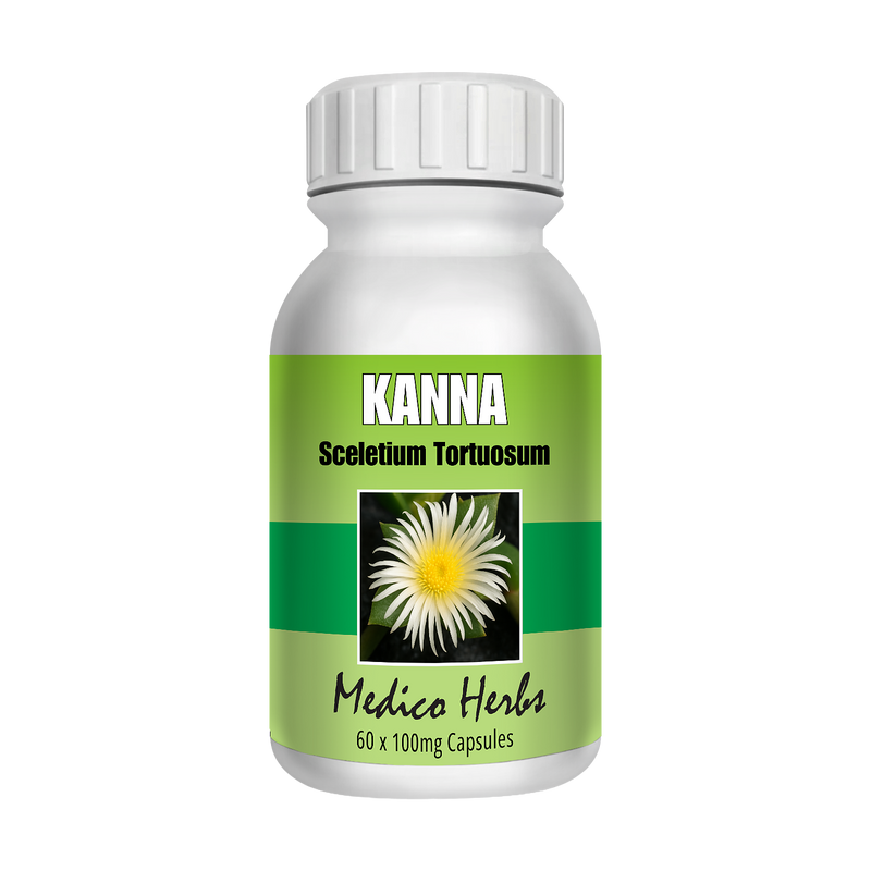 Sceletium Tortuosum (Kanna) Capsules 60 x 100mg
