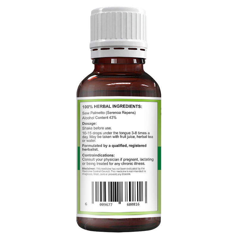 Saw Palmetto Drops (Serenoa Repens) 50ml