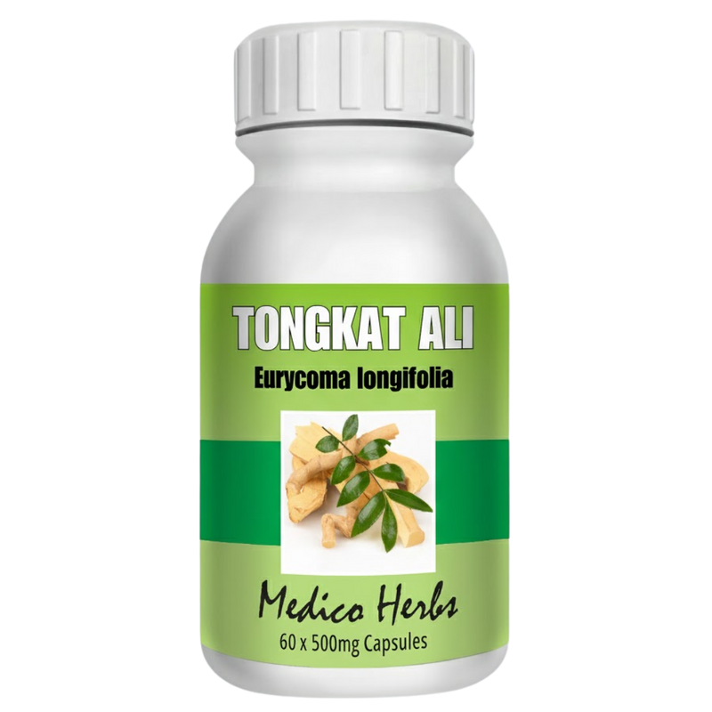 Tongkat Ali (Eurycoma longifolia) 60 x 500mg Capsules