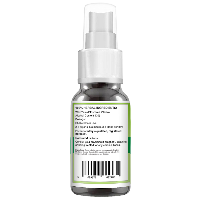 Wild Yam Spray (Dioscorea Villosa) 50ml
