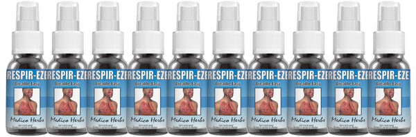 Natural asthma relief Spray 50ml bulk buy 10 bottles Respir-Eze
